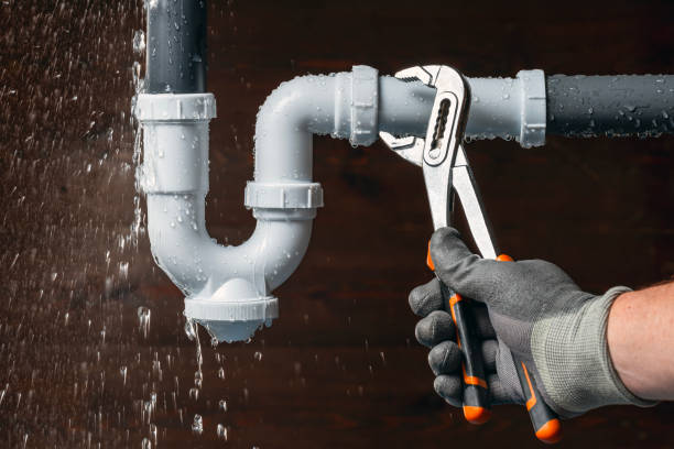 Professional Drain Cleaning technician working in Wolf Lake, MI